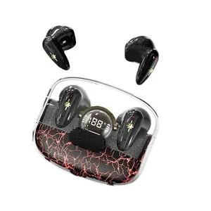 Fones de ouvido intra-auricular x35 tws, fones auriculares à prova d'água para jogos e esportes