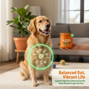 Integratori per la Salute degli Animali Domestici OEM con Etichetta Privata: Probiotici Naturali per Cani, Compresse Morbide per il Supporto Immunitario, Miscela di Enzimi e Omega-3 - Product Image 4