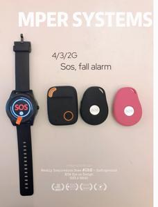 Nuevos productos innovadores para el cuidado inteligente TeleAlarm EV05 Detección de caídas Frecuencia cardíaca BLE Pantalla táctil Llamadas de 2 vías Reloj inteligente - Product Image 6