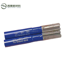Fraise diamantée CNC de 8 mm, personnalisable OEM, pour la gravure sur pierre et granit