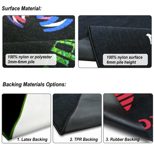 Alfombra Antideslizante <span class=keywords><strong>para</strong></span> Batería - Tapete Resistente <span class=keywords><strong>para</strong></span> Batería con Absorción de Impactos <span class=keywords><strong>para</strong></span> Práctica en Casa, Alfombra Antivibración con Respaldo de Goma <span class=keywords><strong>para</strong></span> Kit de Batería - Product Image 2