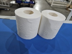 Ligne de production automatique de papier toilette et de serviettes de <span class=keywords><strong>cuisine</strong></span> pour usage domestique, avec moteur à engrenages PLC et pompe - Product Image 5