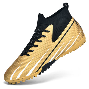Nuevo diseño de fábrica directamente precio barato botas de fútbol zapatos de fútbol suela interior césped hecho en China - Product Image 5