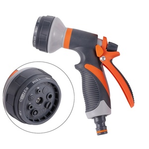 Pistolet à eau multifonction réglable à 8 modèles pour tuyau d'arrosage pour l'irrigation de la pelouse de lavage de voiture - Product Image 1