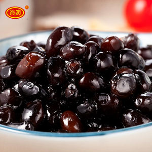 Haricots noirs mijotés aromatiques frais dans des casseroles Stimulation <span class=keywords><strong>de</strong></span> la santé Délicieusement nutritifs Emballés dans des sacs Vente Caractéristiques uniques - Product Image 5