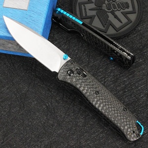 B-enchmade 535 sợi Carbon xử lý gấp dao ngoài trời Túi cắm trại săn bắn chiến thuật độ cứng cao dao - Product Image 2