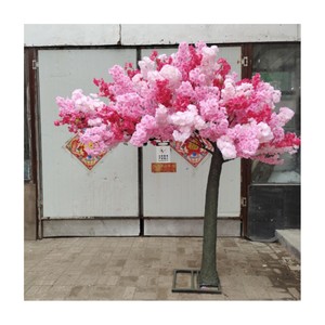E07525 Grandi Alberi Artificiali di <span class=keywords><strong>Ciliegio</strong></span> Dorato in Plastica per Interni, Decorazione Ornamentale per Matrimoni - Product Image 1