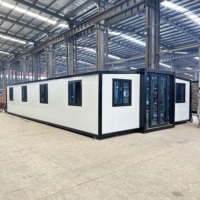 Casa Contenedor Plegable y Expandible a Buen Precio, Casa Contenedor Plegable Prefabricada de 20 pies en Venta