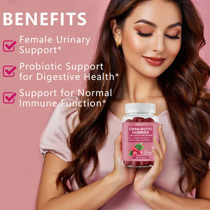 Частная Марка, веганские клюквенные пробиотики, гигиеничные Диетические Волокна, витамины, добавка для взрослых, травяные добавки - Product Image 3