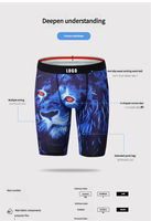 Uxyk-vente en gros agrafes personnalisées 4xl garçons slips homme Sport caleçons imprimés graphiques boxeurs sous-vêtements hommes