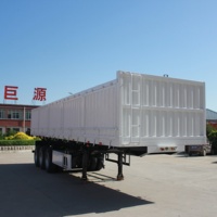 Chine Remorques bennes fabricant côté camion à benne basculante semi-remorque avec bon prix