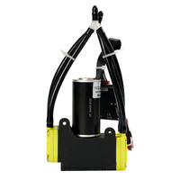 Mini pompe à air à membrane auto-amorçante 12V DC pour aquarium 2,2L/min 0,07MPa pour bulleur de bassin à poissons