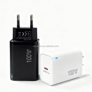 Chargeur USB-C PD GaN 100W avec prise EU US UK, adaptateur de <span class=keywords><strong>charge</strong></span> rapide USB Type C 100W pour téléphone portable <span class=keywords><strong>Samsung</strong></span>/Xiaomi, <span class=keywords><strong>charge</strong></span> rapide - Product Image 3
