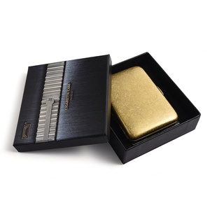 Estuche de Cigarrillos Metálico Personalizado en Oferta, Estuches Vacíos de Aleación de Zinc para Cigarrillos - Product Image 2