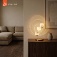 Lampe de table en albâtre espagnol pour salon, lumière d'ambiance moderne et luxueuse