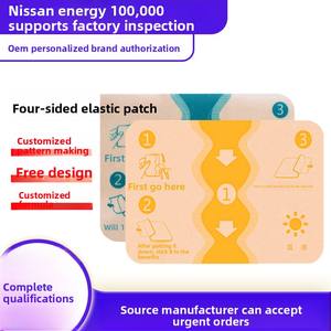 Patch personalizzata in tessuto elasticizzato a quattro lati per la salute Formula a base di erbe universale a lunga durata per bocca corpo nasale marca Cold Patch - Product Image 6
