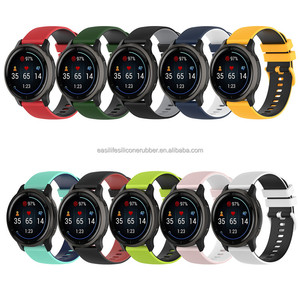 Bracelets de montre en silicone double couche multicolore à dégagement rapide de 20 <span class=keywords><strong>mm</strong></span> <span class=keywords><strong>22</strong></span> <span class=keywords><strong>mm</strong></span> pour montre intelligente de sport pour <span class=keywords><strong>Garmin</strong></span> - Product Image 6
