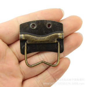 A39 ที่จับกล่องเหล็ก 42 มม.x45 มม. ทนทาน พับได้ สำหรับกล่องเก็บของและกล่องไม้ - Product Image 3