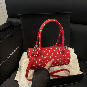 Nuova <span class=keywords><strong>Borsa</strong></span> a Tracolla da Donna 2026 Stile Coreano di Lusso con Chiusura a Cerniera in Poliestere, Modello Cuscino a Pois, <span class=keywords><strong>Borsa</strong></span> a Spalla Singola/Crossbody - Product Image 3