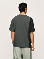 T-shirts ras du cou pour hommes – Tissu jersey en coton haut de gamme, confortable et élégant, couleur unie