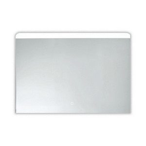 Miroir LED Romolo Vanitas Line 100x70 cm 5 mm d'épaisseur avec éclairage pour salle de bain - Product Image 1