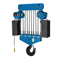 Palan électrique à chaîne avec chariot, capacité de 1 tonne, 220v, avec câble métallique, 1 tb, 2 tb