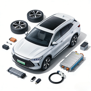 Cristal de espejo lateral, Cubierta de manija de puerta trasera exterior, Embellecedor cromado, Discos de freno nuevos para BYD Han Tang Song Plus Yuan Plus - Product Image 1