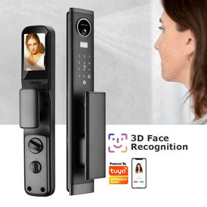 Serrure intelligente Tuya, serrure biométrique automatique, carte RFID IC, application Wifi, combinaison de sécurité domestique, serrure à empreintes digitales - Product Image 1