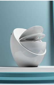 Servizi igienici moderni sanitari in ceramica con Design carino personalizzato <span class=keywords><strong>Wc</strong></span> a forma di uovo - Product Image 4