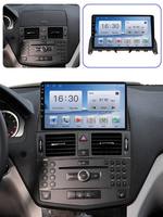 Radio Reproductor Android para Auto Benz Clase C W204 2006-2011 con Navegación GPS y Carplay Inalámbrico Automático