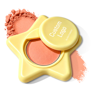 Rubor OEM ODM Star-Shaped <strong>Blush</strong> Long-Lasting Waterproof Cute Powder Blusher with Macaron Packaging Y2K <strong>Aesthetic</strong> Phone Grip - Product Image 2