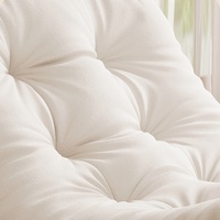 Fauteuil à bascule décontracté et confortable, fauteuil inclinable individuel avec repose-pieds, rembourrage épais et doux, fauteuil de relaxation d'intérieur