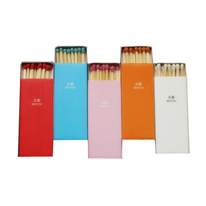 Wholesale Long and Short Match Sticks Box Sticks Cigar Custom Match Boxes With Sticks In Bulk