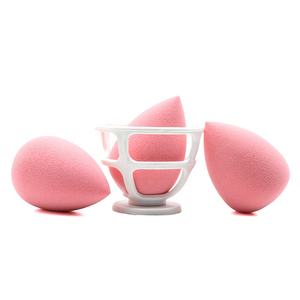 JLY Venta al por mayor promocional logotipo personalizado Material maquillaje Etiqueta Privada licuadora redonda <span class=keywords><strong>Xxl</strong></span> Rosa esponja de maquillaje de microfibra - Product Image 3