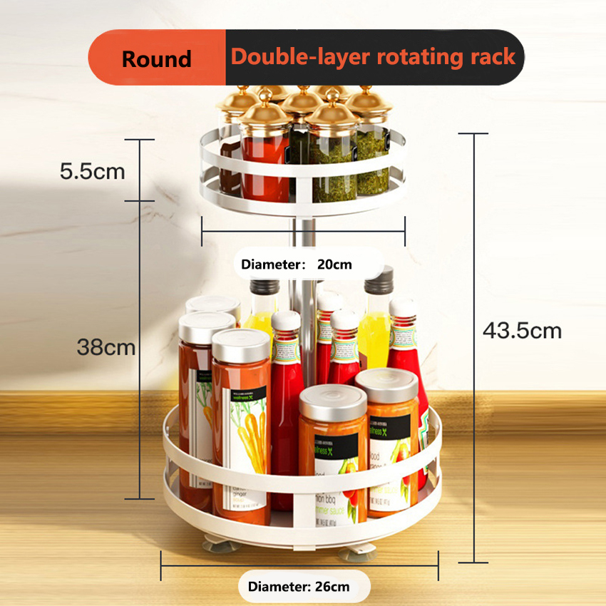 Rond-Double couche-blanc