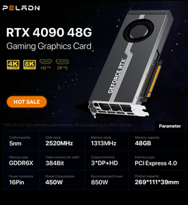 Carte graphique Peladn Geforce RTX 4090 48 Go GPU RTX 24 Go GDDR6X 16 broches dédiée aux serveurs IA 4090 - Product Image 4