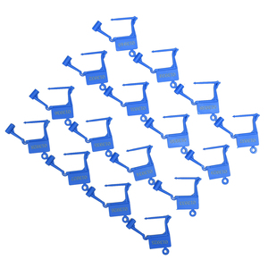 ฉลากป้องกันการงัดแงะใช้กับรองเท้าเสื้อผ้าซีลกุญแจหมายเลข<span class=keywords><strong>การ</strong></span>งัดแงะที่เห็นได้ชัดแท็กกระเป๋าเดินทาง TAS - Product Image 5
