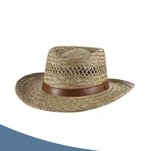 Chapeau d'extérieur pour femmes et hommes unisexe pour le printemps et <span class=keywords><strong>l</strong></span>'été, chapeau <span class=keywords><strong>de</strong></span> paille respirant pour la plage Fedora - Product Image 4