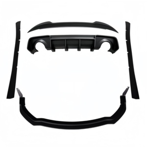 Kit carrosserie aérodynamique complet de style HNS en ABS pour <span class=keywords><strong>Dodge</strong></span> Charger <span class=keywords><strong>SRT</strong></span> Widebody <span class=keywords><strong>2021</strong></span>+ - Lèvre avant, jupes latérales, lèvre arrière, spoiler - Vente en gros - Product Image 1