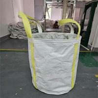 Super Sack 1 tonne, sac en vrac Jumbo FIBC, matériau tissé respirant avec 4 boucles pour le levage et le déchargement à fond plat