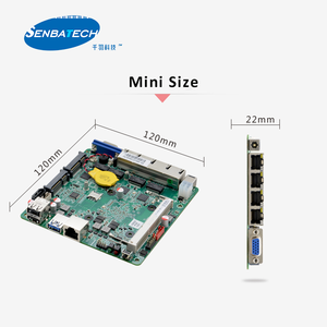 Bajo consumo de energía <span class=keywords><strong>Mini</strong></span>-<span class=keywords><strong>ITX</strong></span> Baja potencia DC12V PfSense Firewall <span class=keywords><strong>Mini</strong></span> <span class=keywords><strong>ITX</strong></span> Placa base con 4 puertos Ethernets Placa base pequeña - Product Image 6