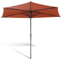 Уличный садовый зонт с металлической перекладиной подходит для сада, пляжа, кемпинга, бассейна, портативный Балконный зонт
