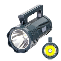 Potente Linterna de Búsqueda Profesional de 640 Lúmenes, Luz Súper Brillante para Búsqueda, Rescate y Exploración, Linterna de Mano de Largo Alcance