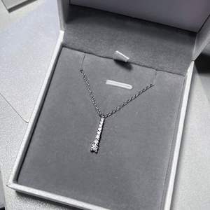 Collar de Cadena Clavícula de Alta Gama con Diseño de Cielo Estrellado en Plata de Ley S925 con Pequeños Diamantes Brillantes - Product Image 2