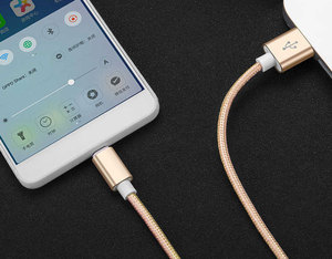 Cáp Sạc Nhanh <span class=keywords><strong>Usb</strong></span> Bện Nylon 1M Cantell Nhà Máy Bán Sỉ Cáp <span class=keywords><strong>Usb</strong></span> Cho Android - Product Image 6