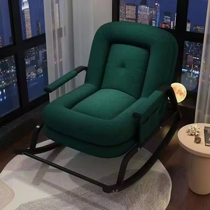 <span class=keywords><strong>Fauteuil</strong></span> inclinable individuel de loisirs, canapé <span class=keywords><strong>vert</strong></span>, <span class=keywords><strong>fauteuil</strong></span> <span class=keywords><strong>à</strong></span> <span class=keywords><strong>bascule</strong></span>, <span class=keywords><strong>fauteuil</strong></span> de salon, <span class=keywords><strong>fauteuil</strong></span> de détente pour le salon et la chambre <span class=keywords><strong>à</strong></span> coucher - Product Image 1