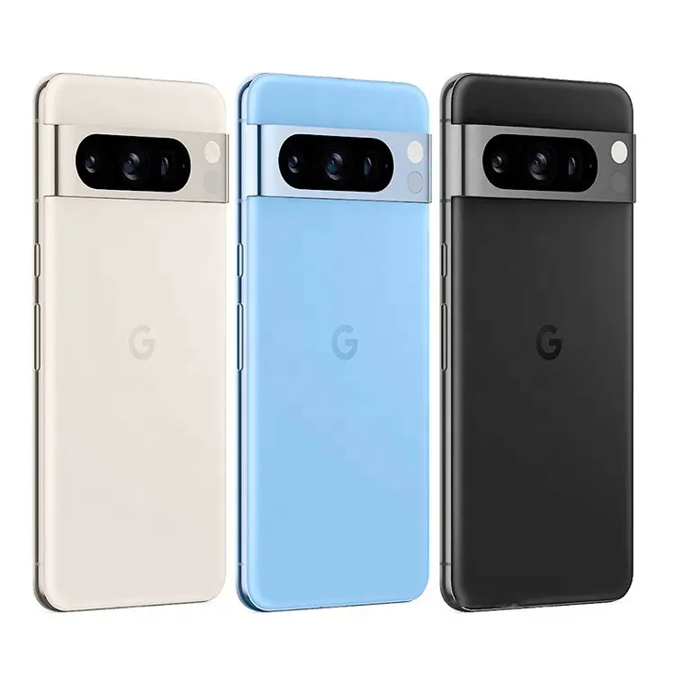 Vente chaude téléphones mobiles reconditionnés pixel 7 pro smartphone original android déverrouillé téléphones d'occasion pour google pixel 8 pro neuf