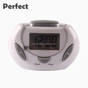 China supplier small 12hours radio shape kitchen digital timer Custom Multi-Function High Quality Household Large Screen LCD