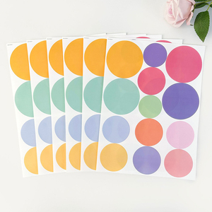 Adesivi <span class=keywords><strong>murali</strong></span> a 13 pz/set a <span class=keywords><strong>pois</strong></span> rimovibili adesivi <span class=keywords><strong>murali</strong></span> colorati per asilo nido camera da letto soggiorno decorazioni in vinile adesivi <span class=keywords><strong>murali</strong></span> - Product Image 2
