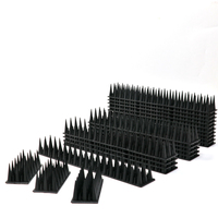 30x4.5x3.7cm MZK Pointes anti-oiseaux en plastique PP écologique pour extérieur, dissuasion des pigeons, lutte antiparasitaire pour pelouse et ferme
